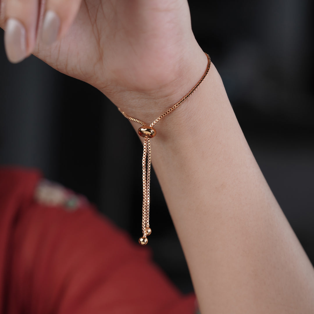 Royal CZ Slider Bracelet
