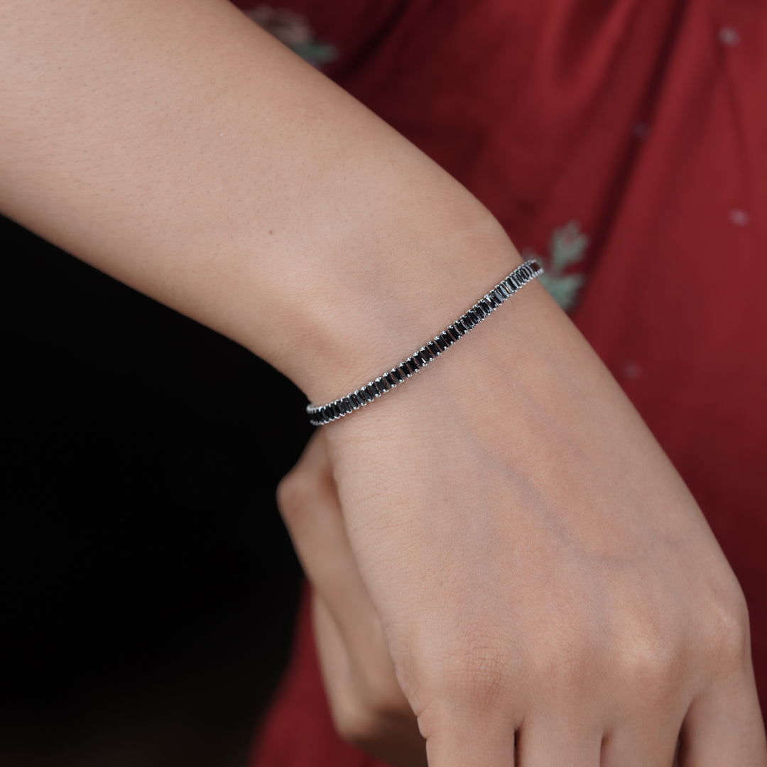 Precision Shine Baguette Bracelet