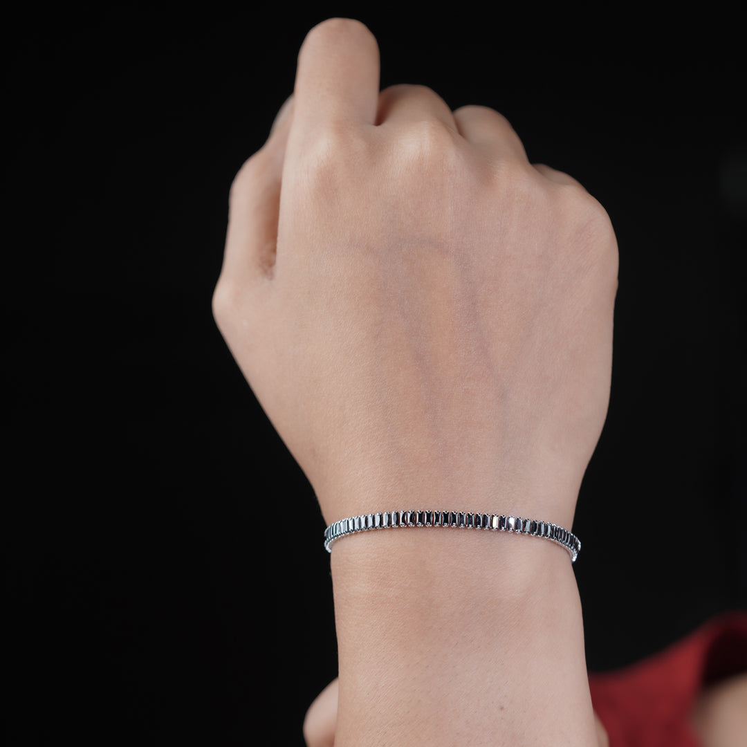 Precision Shine Baguette Bracelet