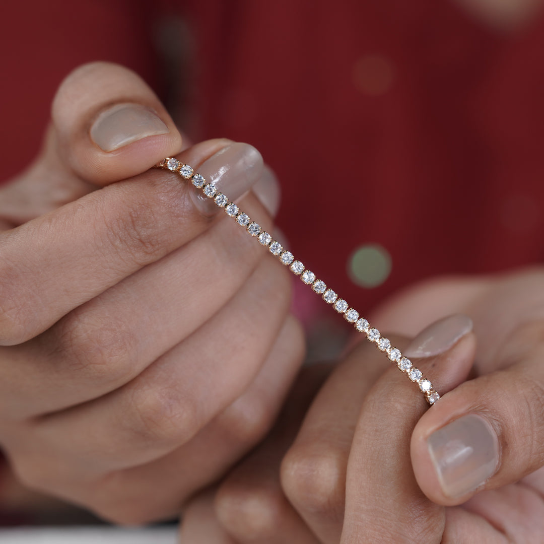 Radiant Line Crystal Bracelet
