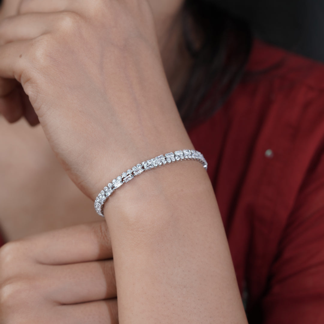 Eterna Shine Diamond Bracelet