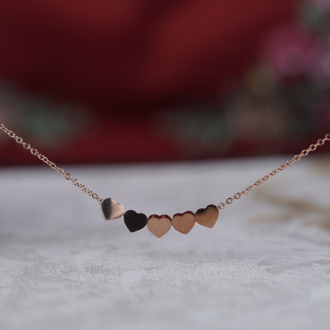 Bharati Rose Gold Necklace