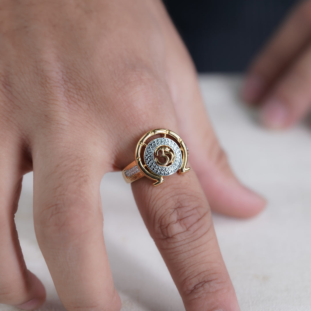 Celestial Om Bliss Ring