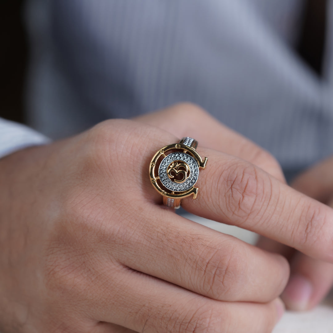 Celestial Om Bliss Ring