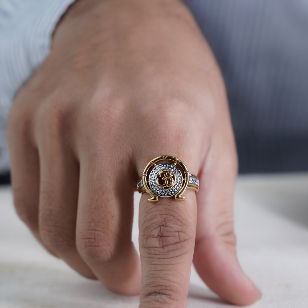 Celestial Om Bliss Ring