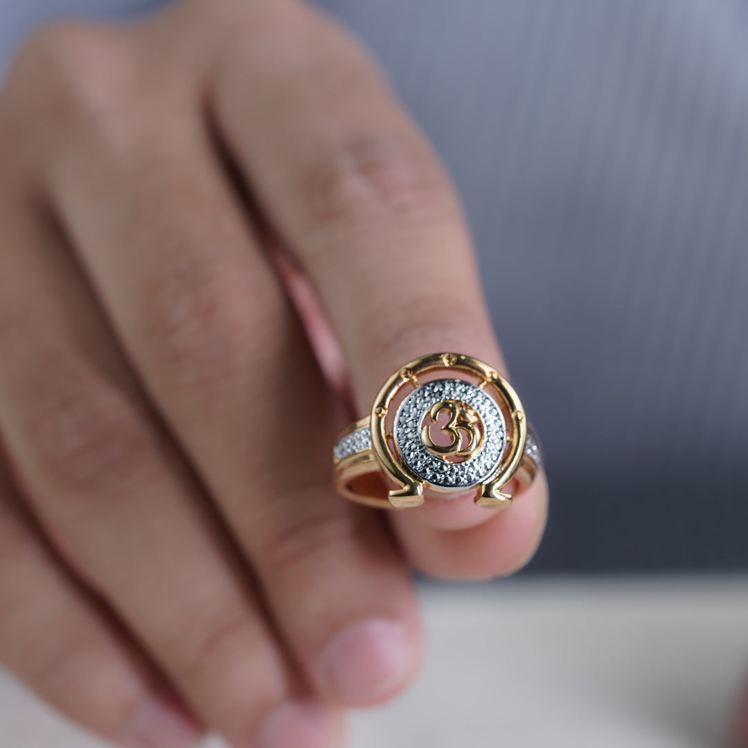 Celestial Om Bliss Ring