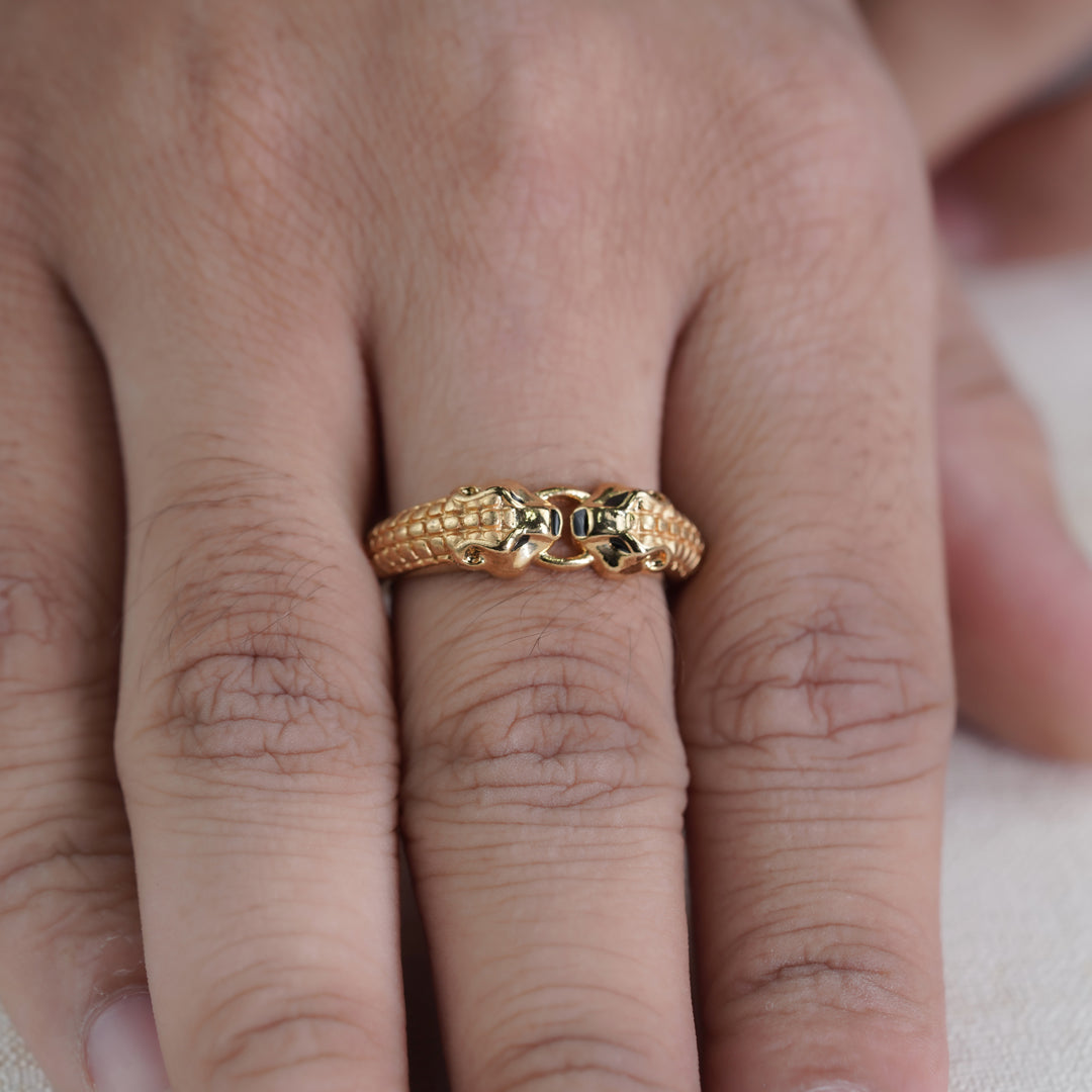 Royal Twin Beast Ring