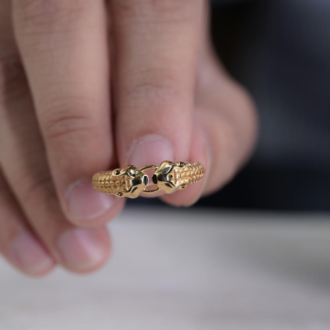 Royal Twin Beast Ring