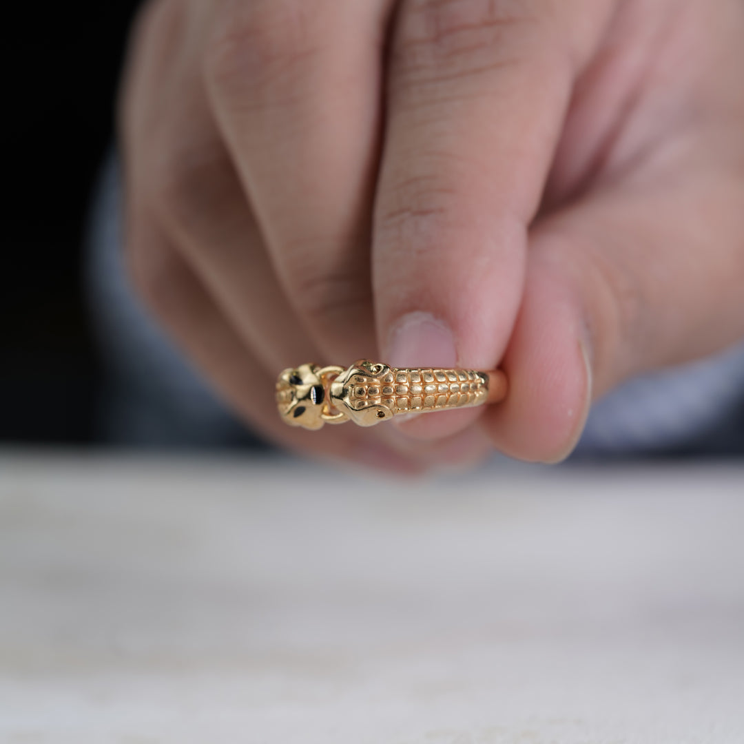 Royal Twin Beast Ring