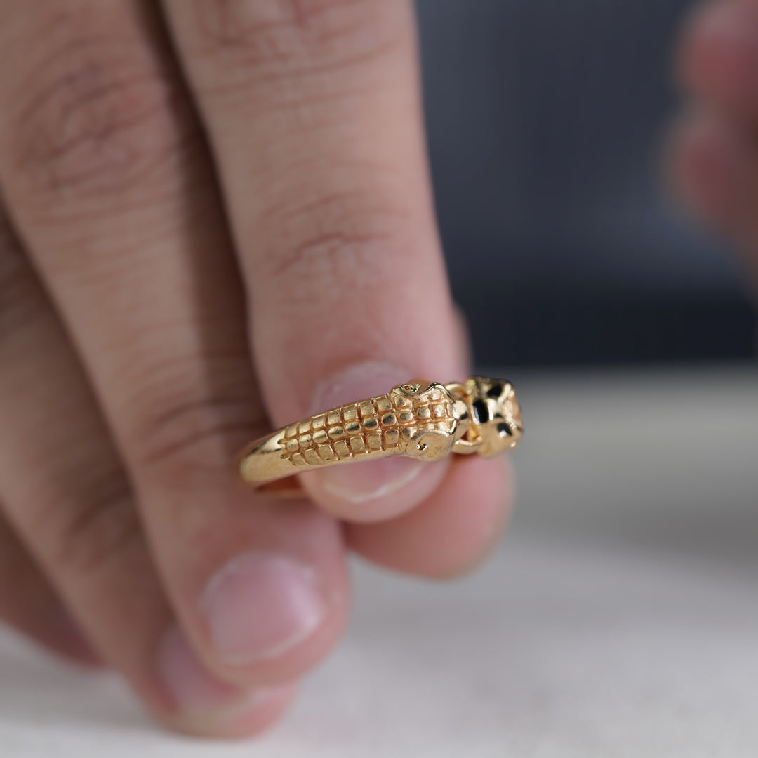 Royal Twin Beast Ring