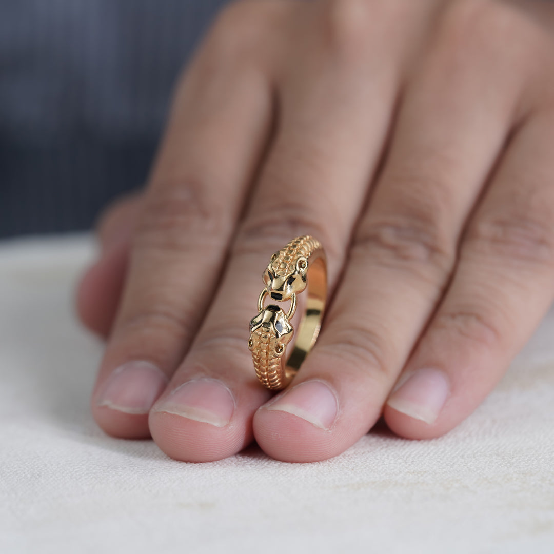Royal Twin Beast Ring