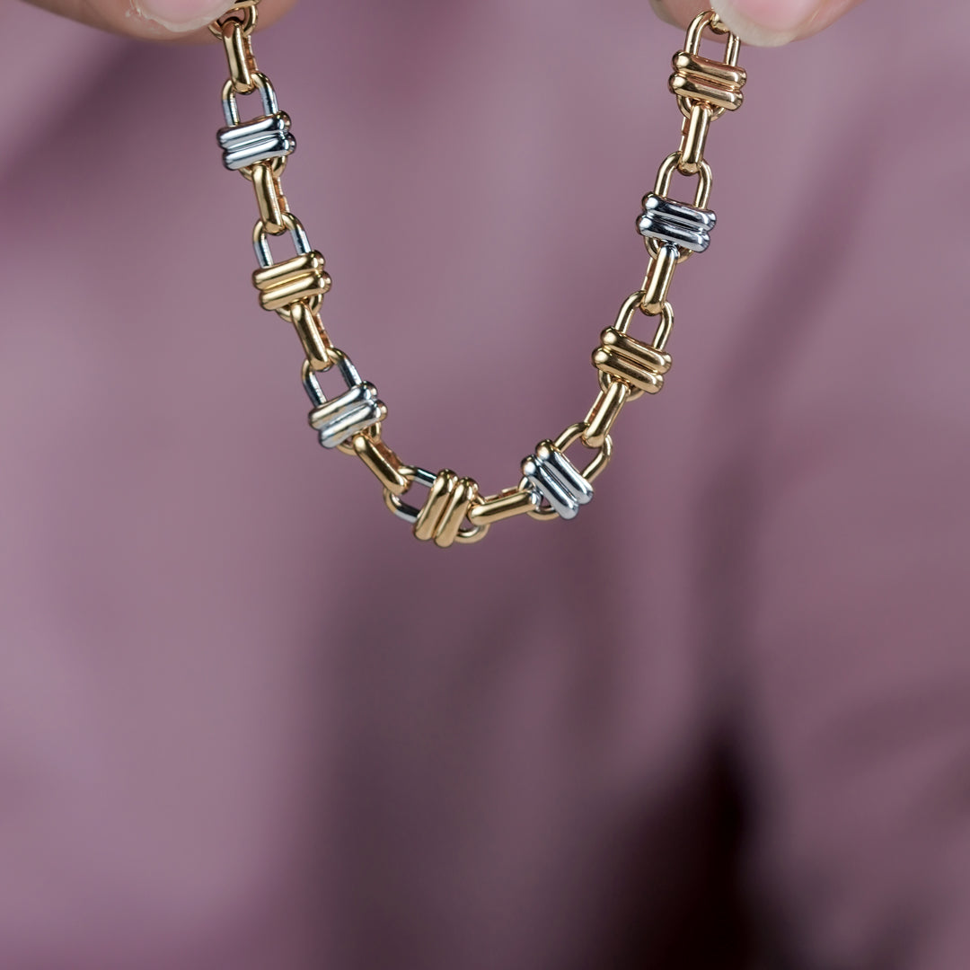Prestige Dual Tone Statement Chain