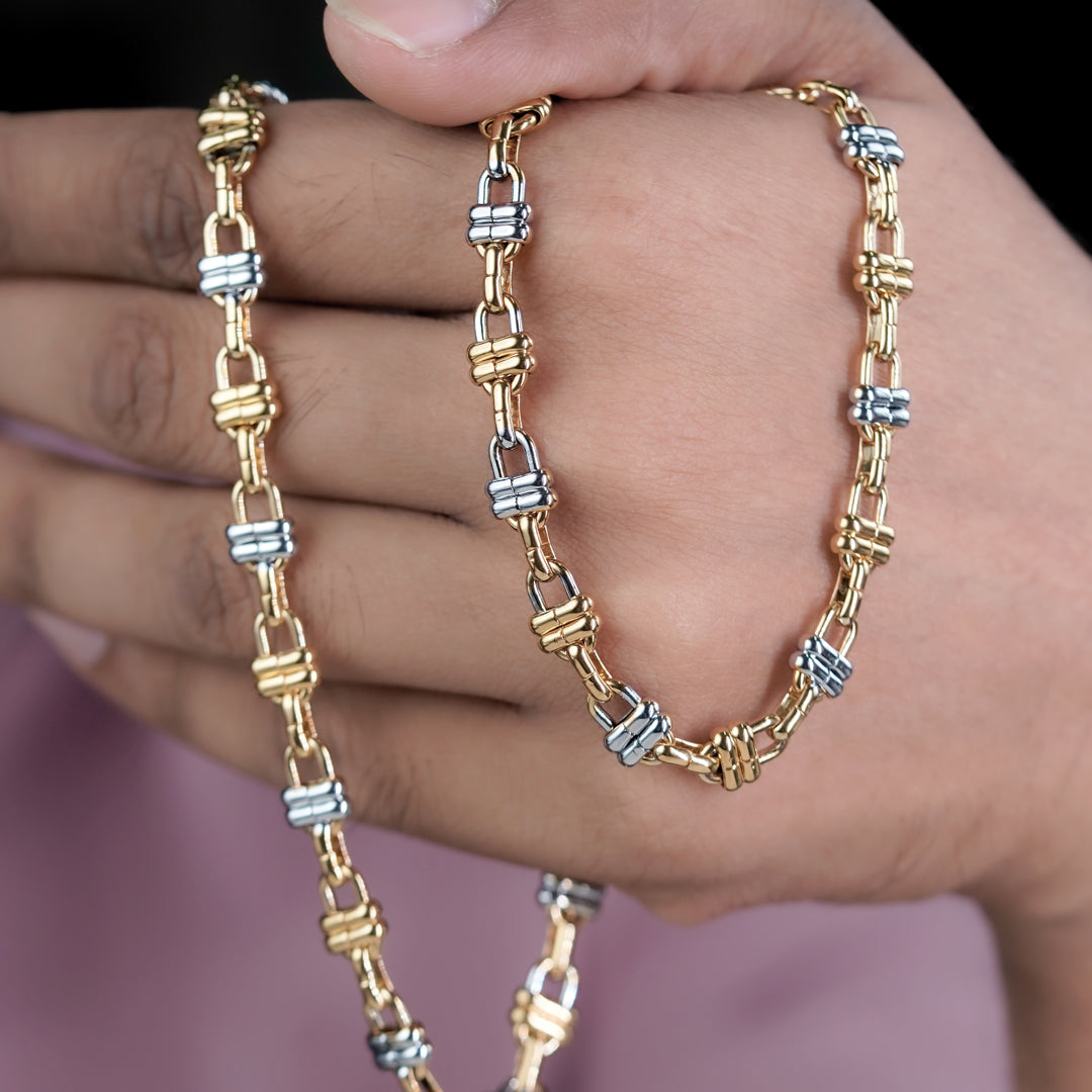 Prestige Dual Tone Statement Chain