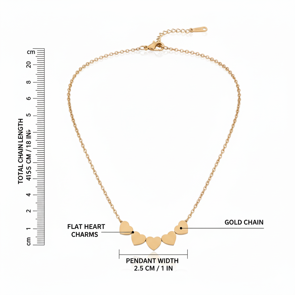 Ruhi Heart Necklace