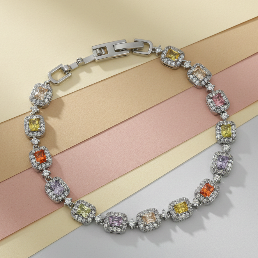 Celestial Radiance Multicolor Bracelet