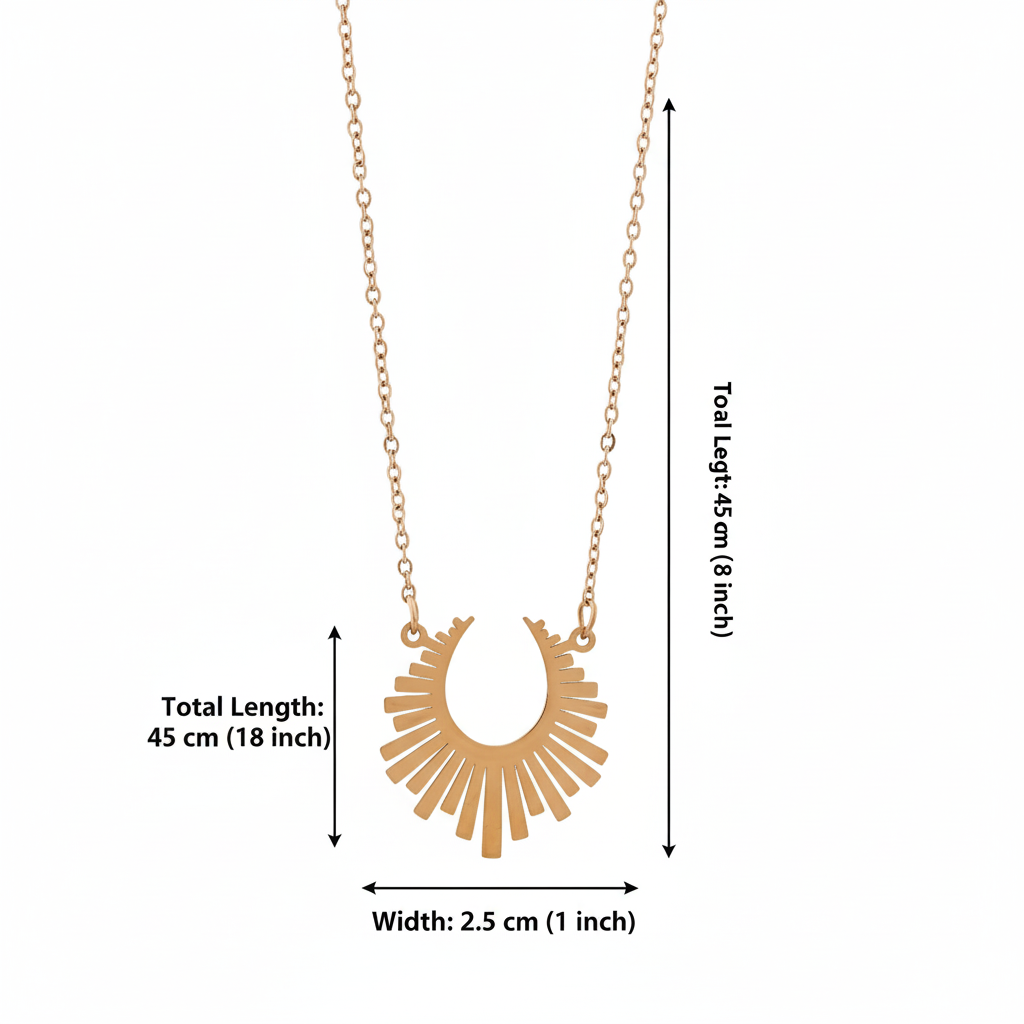 Pihu Sun Necklace