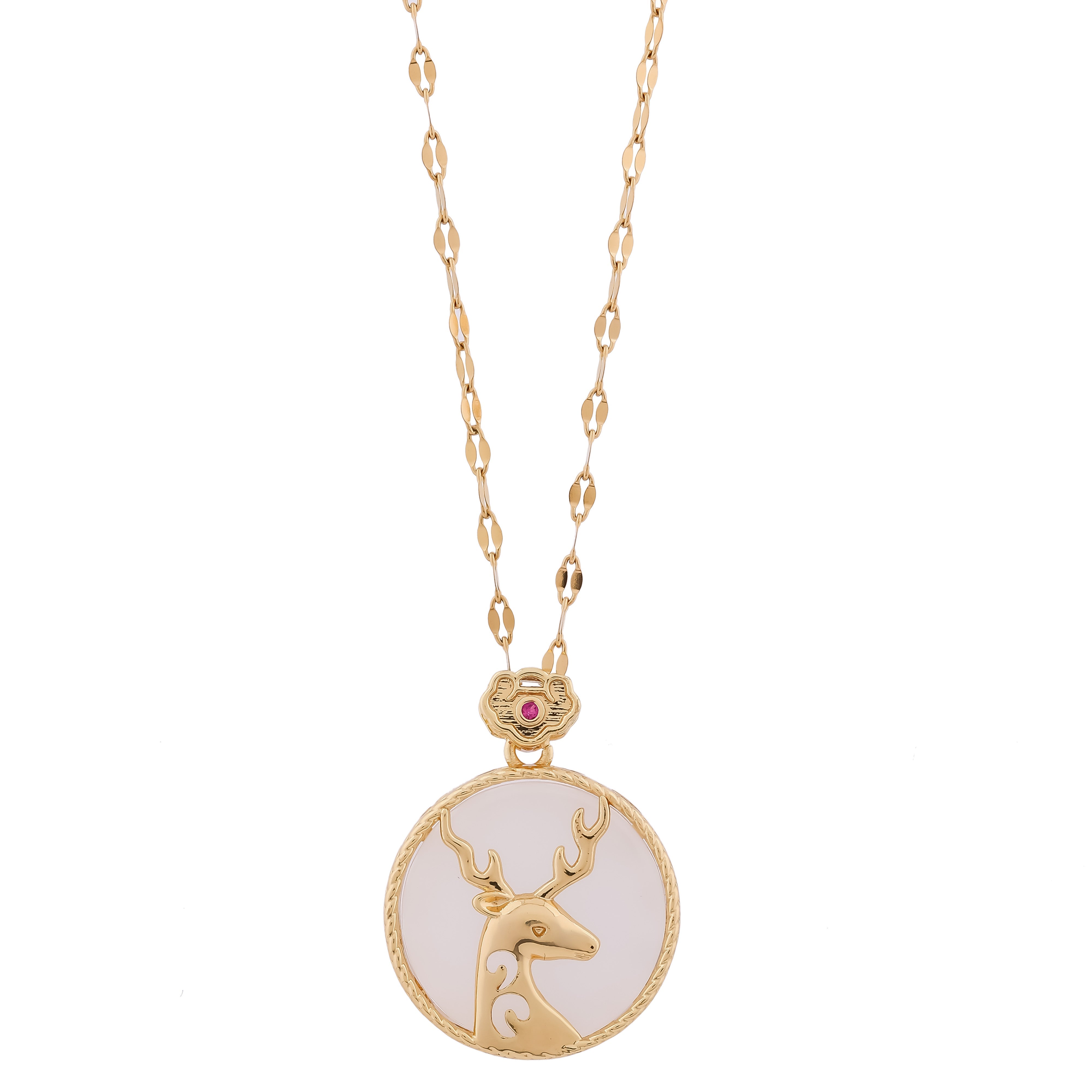 Deer Galaxy Necklace