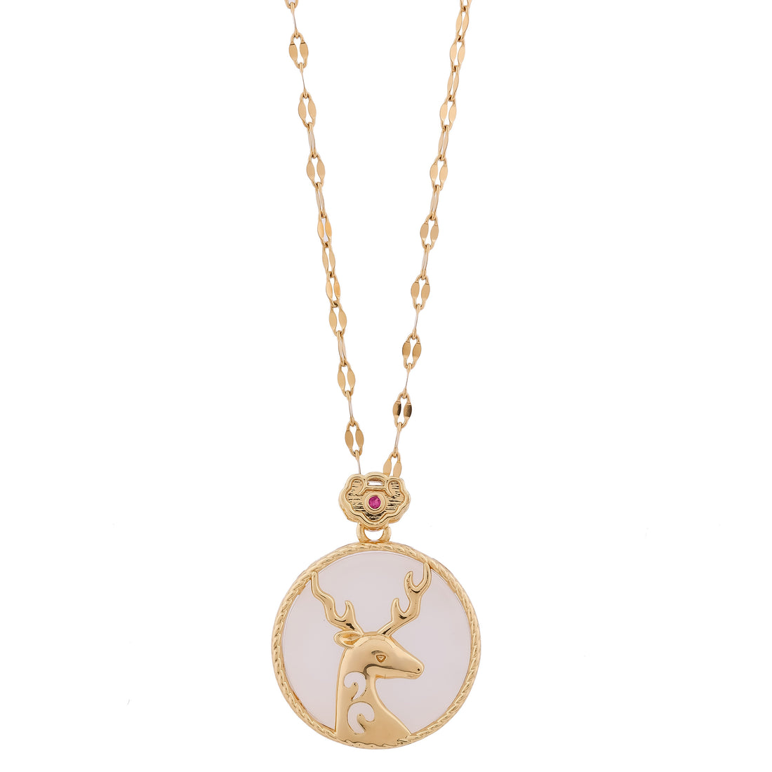 Deer Galaxy Necklace