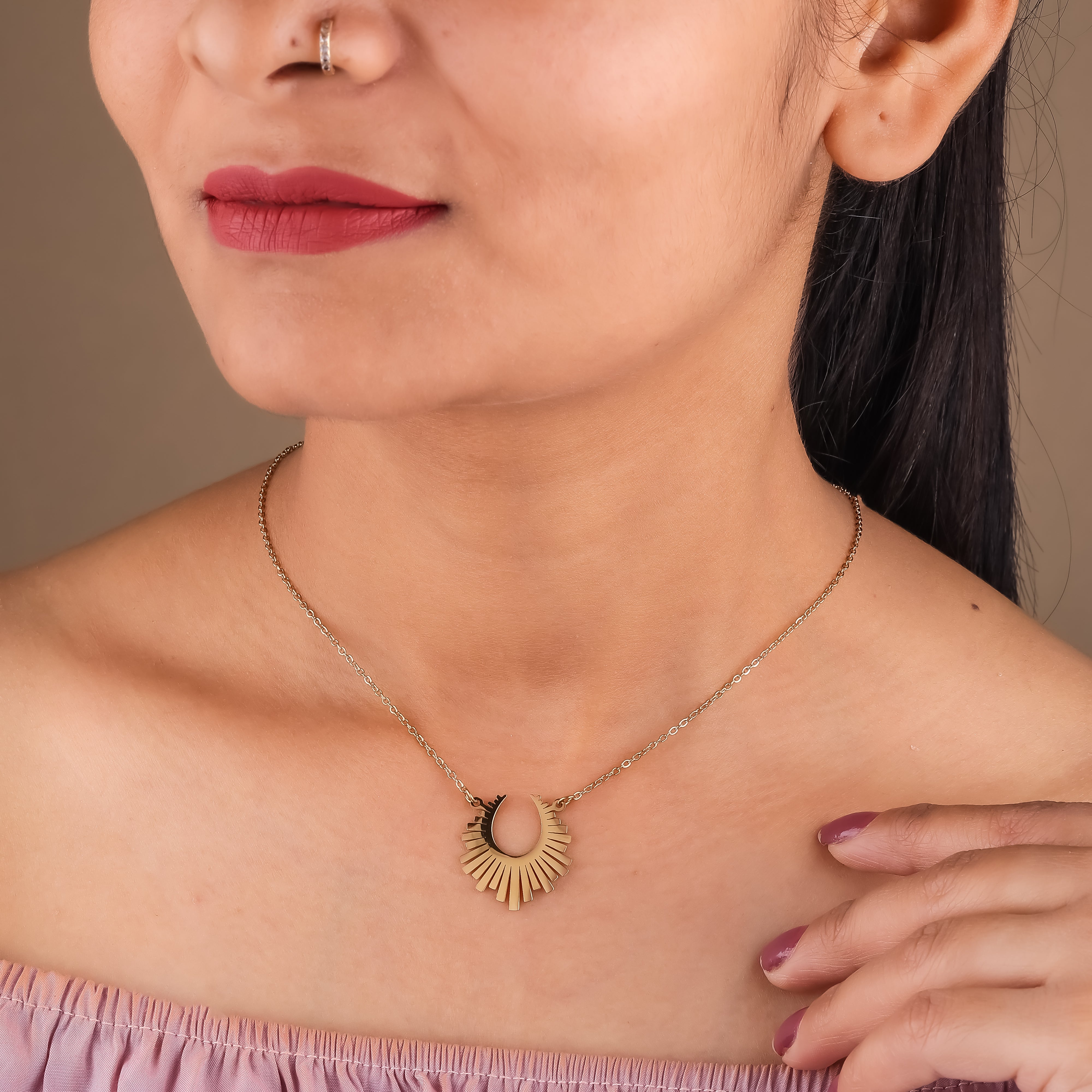 Pihu Sun Necklace