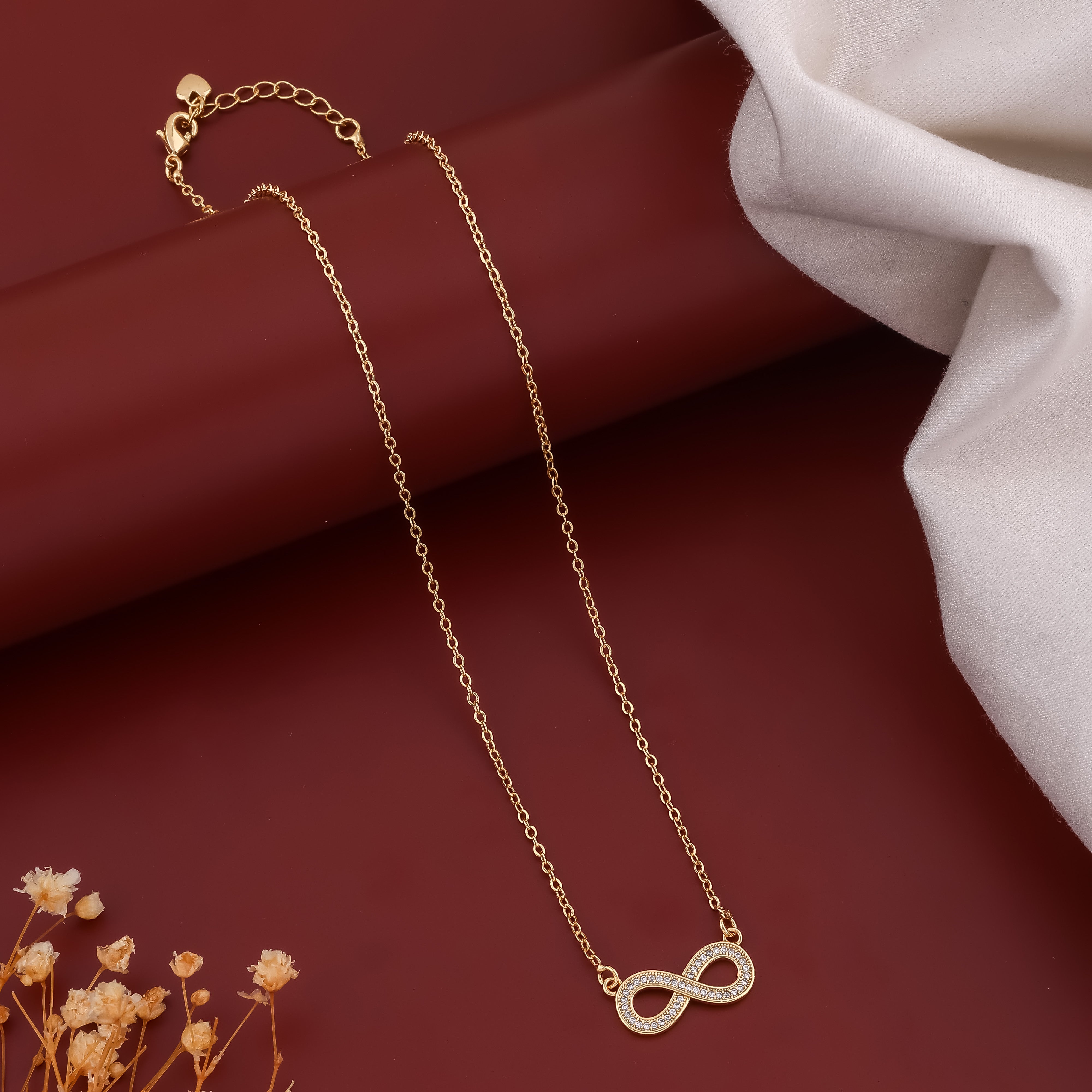 Lisha Infinity Necklace