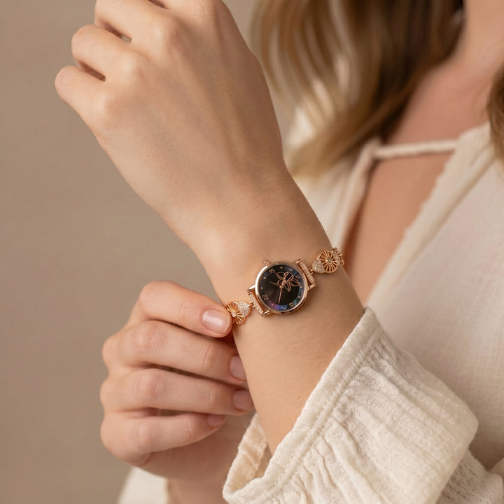 Rose Noir Premium Korean Watch
