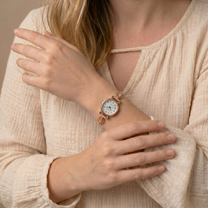 Rose Prestige Crystal Watch