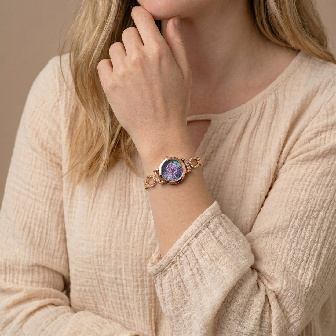 Aurora Floral Luxe Watch
