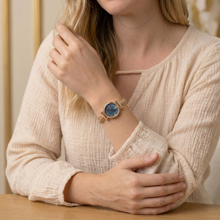 Zarmina Blue Dial Luxury Watch