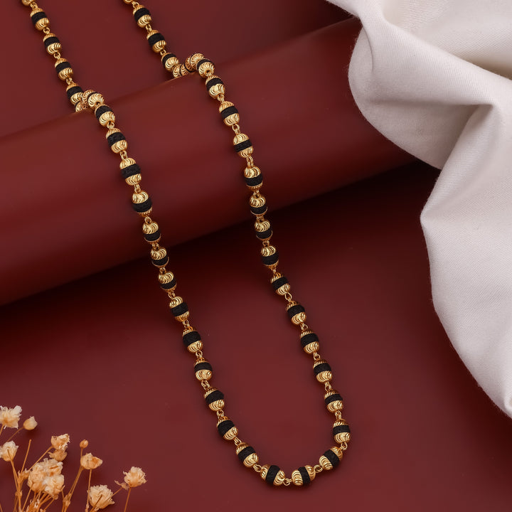 Rudra Gold Bead Chain
