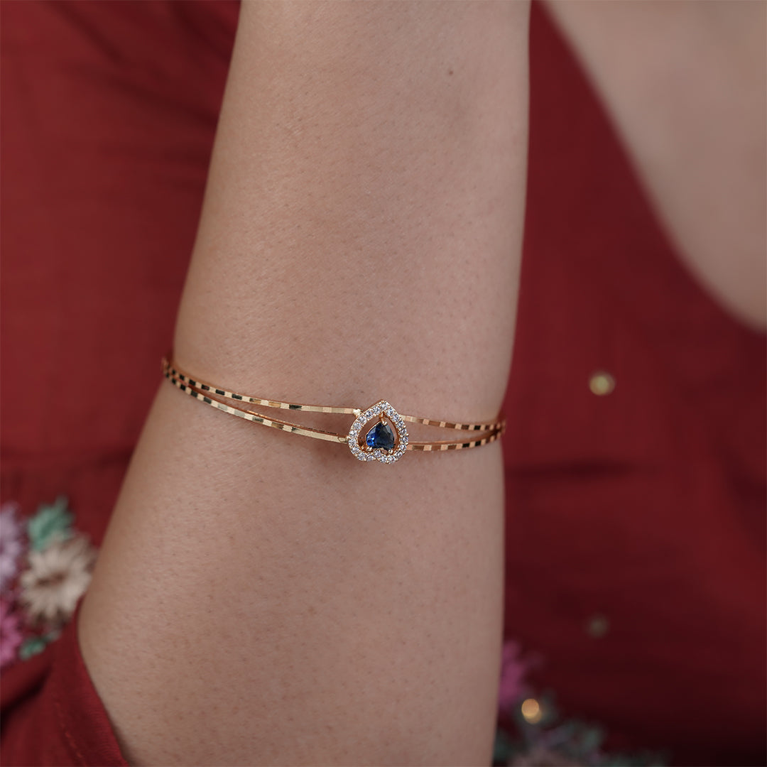 Clara Royal Heart Bangles