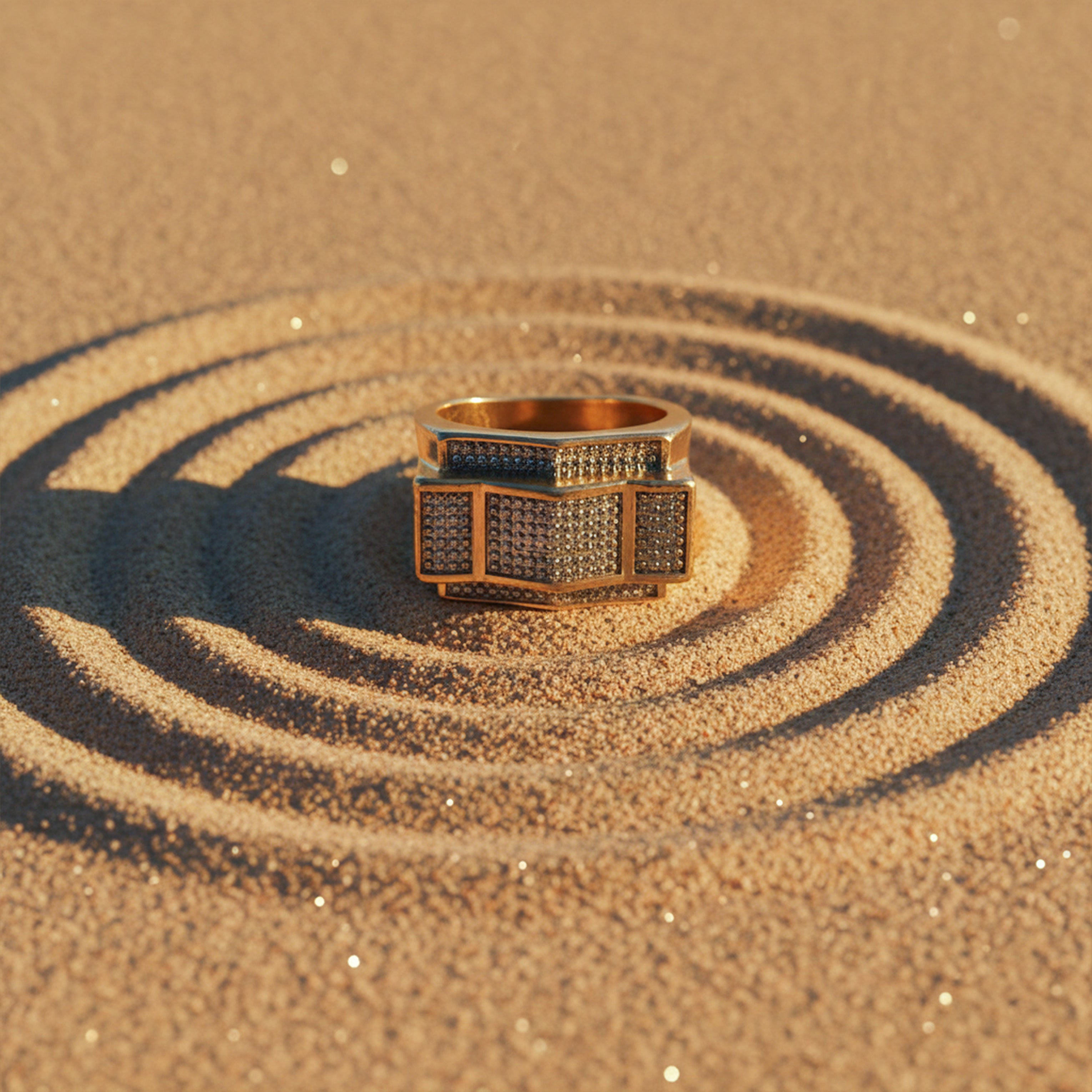 Golden Titan Ring